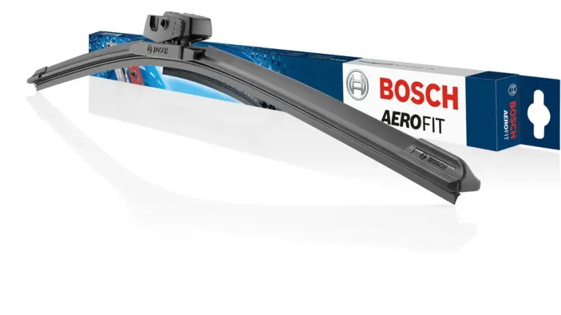 The packaging and a "Bosch Aerofit" wiper blade.